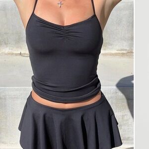 Frankies bikinis tank top size XS